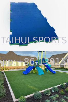 ইন্টারলকিং নিরাপত্তা সুরক্ষা শক প্যাড নরম পতন পাজল প্যাড 10mm-50mm ইন্টারলকিং খেলার মাঠ ম্যাট