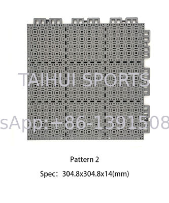 ইন্টারলকিং বাস্কেটবল কোর্ট টাইলস অ্যান্টি স্লিপ প্লাস্টিক স্পোর্ট কোর্ট টাইলস