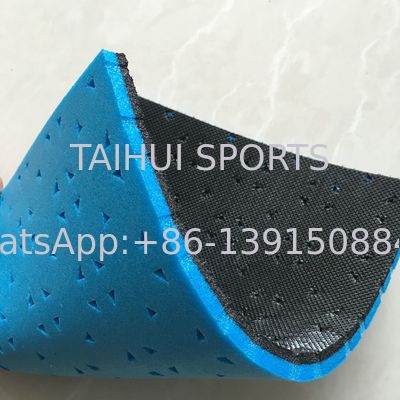 সকার ফুটবল মাঠের কৃত্রিম টার্ফের জন্য XPE উপাদান 10mm 12mm শক প্যাড আন্ডারলে