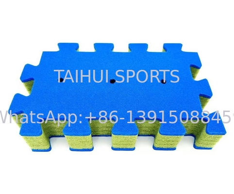 খেলার মাঠের জন্য TAIHUI শক প্যাডের সাথে সিন্থেটিক গর্ত সিস্টেম