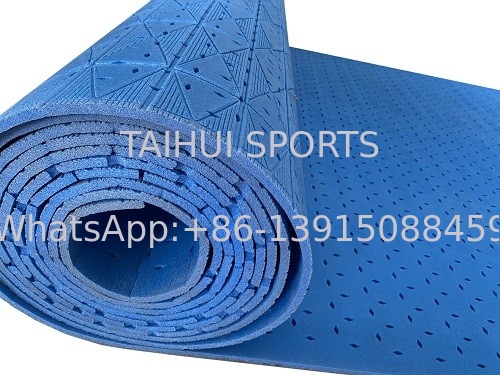কৃত্রিম ঘাসের জন্য ফোম শক শোষণ প্যাড EN15530-4 / FIFA 2024