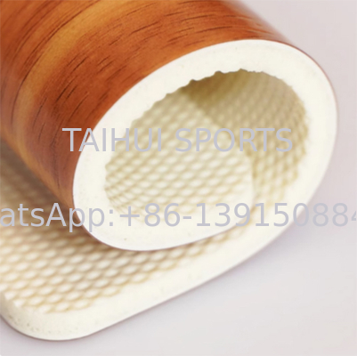 আধুনিক পরিবেশ-বান্ধব ৩.৫মিমি-৮মিমি টেকসই স্পোর্টস ফ্লোরিং বাস্কেটবল/ ভলিবল/ টেবিল টেনিস/ ব্যাডমিন্টন/ পिकलবল কোর্টের জন্য কাঠের টেক্সচার