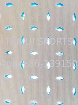 ক্রীড়া ক্ষেত্রের জন্য নাইলন টপ এবং মেমব্রেন ব্যাকযুক্ত 2025 TAIHUI নতুন ডিজাইন শক প্যাড, ঘনত্ব 30 কেজি/মি3, 50 কেজি/মি3, পুরুত্ব 15 মিমি