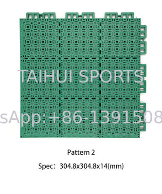 ইন্টারলকিং বাস্কেটবল কোর্ট টাইলস অ্যান্টি স্লিপ প্লাস্টিক স্পোর্ট কোর্ট টাইলস