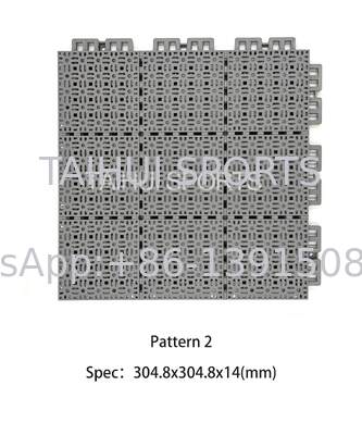 হট সেলিং ইনোভেট মাল্টি-ইউজ সাসপেন্ডেড অ্যাসেম্বলড ফ্লোর প্লাস্টিক ডেকিং বাস্কেটবল ও স্পোর্টস কোর্টের জন্য প্লেইন সারফেস টেক্সচার