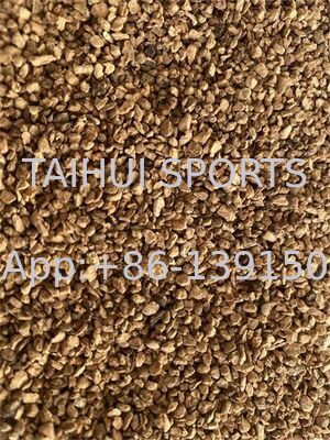 Eco-friendly Non-toxic Cork Infill Granules With Heat Insulation For Organic Turf Infill Football Soccer Field Artificial Turf