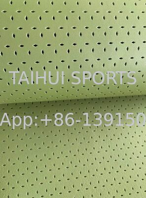 কৃত্রিম ঘাসের জন্য কাস্টমাইজযোগ্য পুরুত্ব এবং ডায়মন্ড হোল ডিজাইন সহ ফিফা সার্টিফাইড শক প্যাড আন্ডারলে